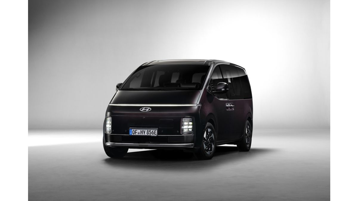 스타리아 전기차 외관 키비주얼